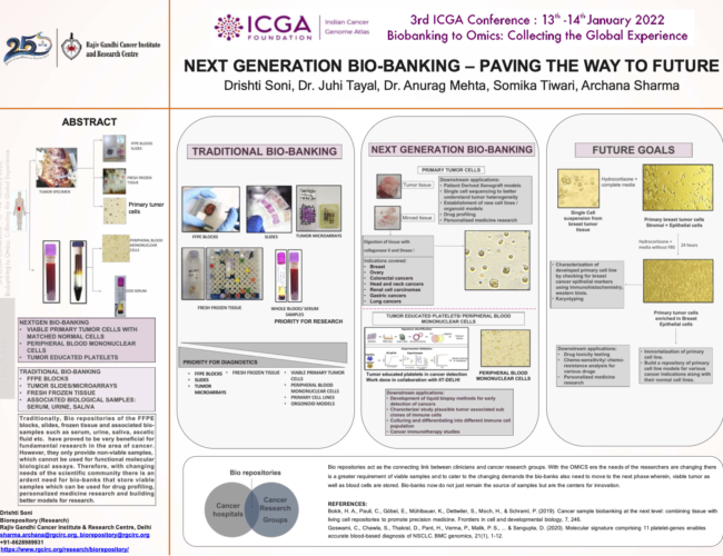 sharma.archana@rgcirc.org, biorepository@rgcirc.org